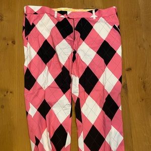Loudmouth golf pants like new worn once.
